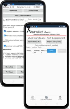 LAAS Exam Engine Android Screenshot